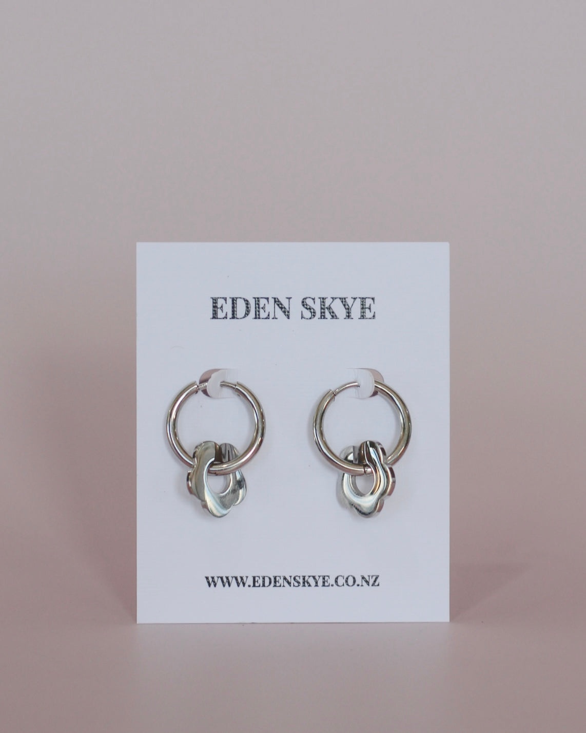 Polly Hoops - Silver