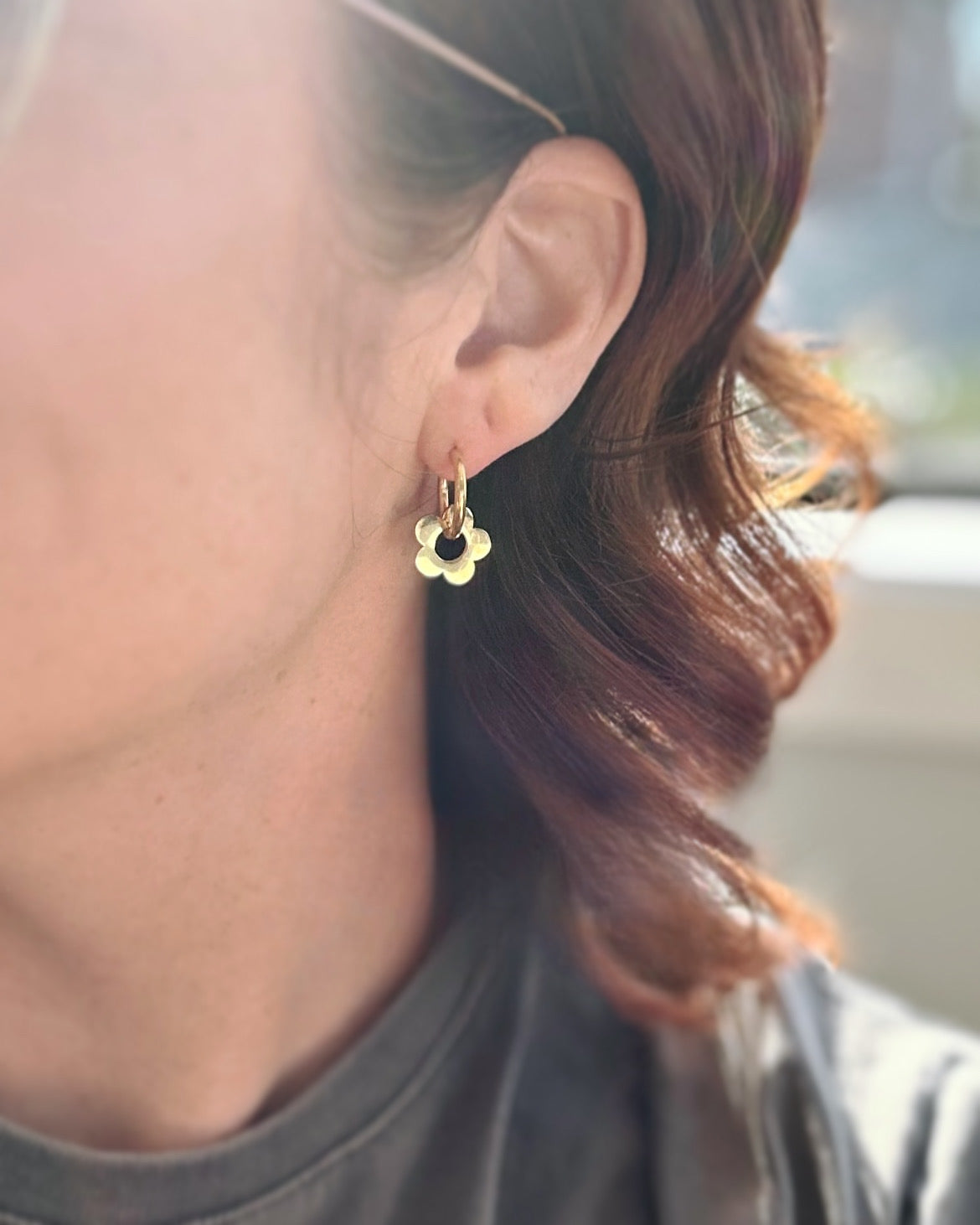 Polly Hoops - Silver