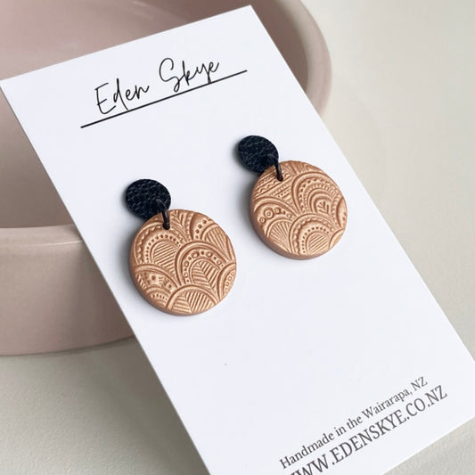 Quinn Midi Earrings - Copper