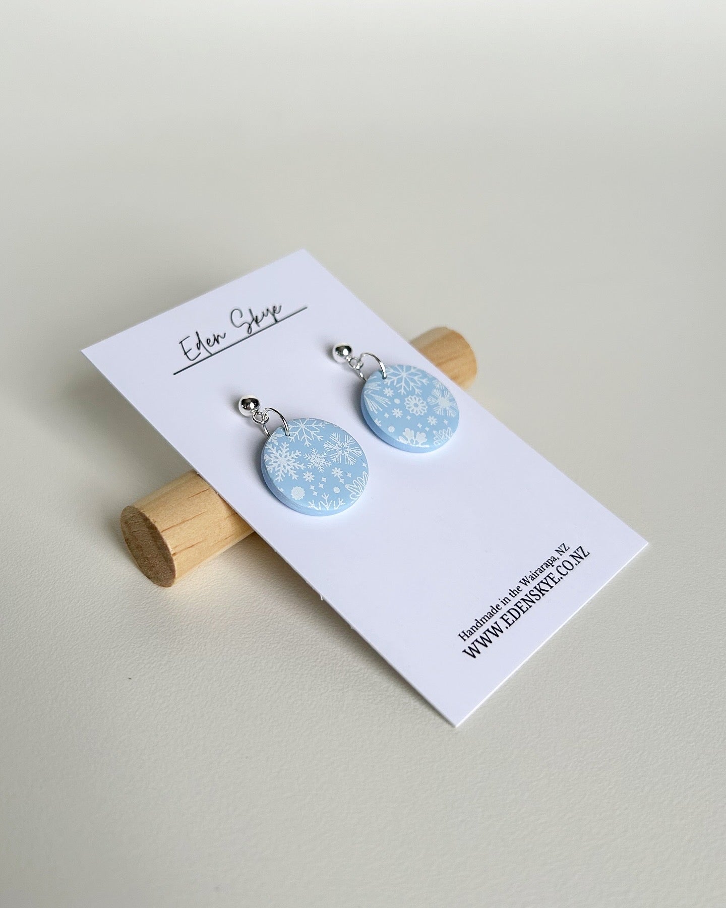 Blue Christmas Midi with Paint