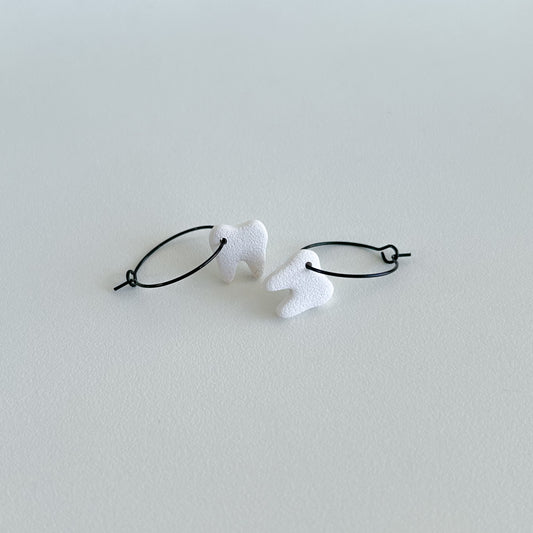 Teeth Hoop Earrings