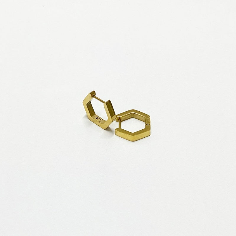 Hexagon Sleepers - Gold