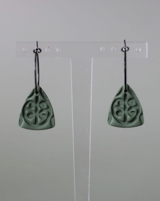 Kamaia Hoops - Kākāriki