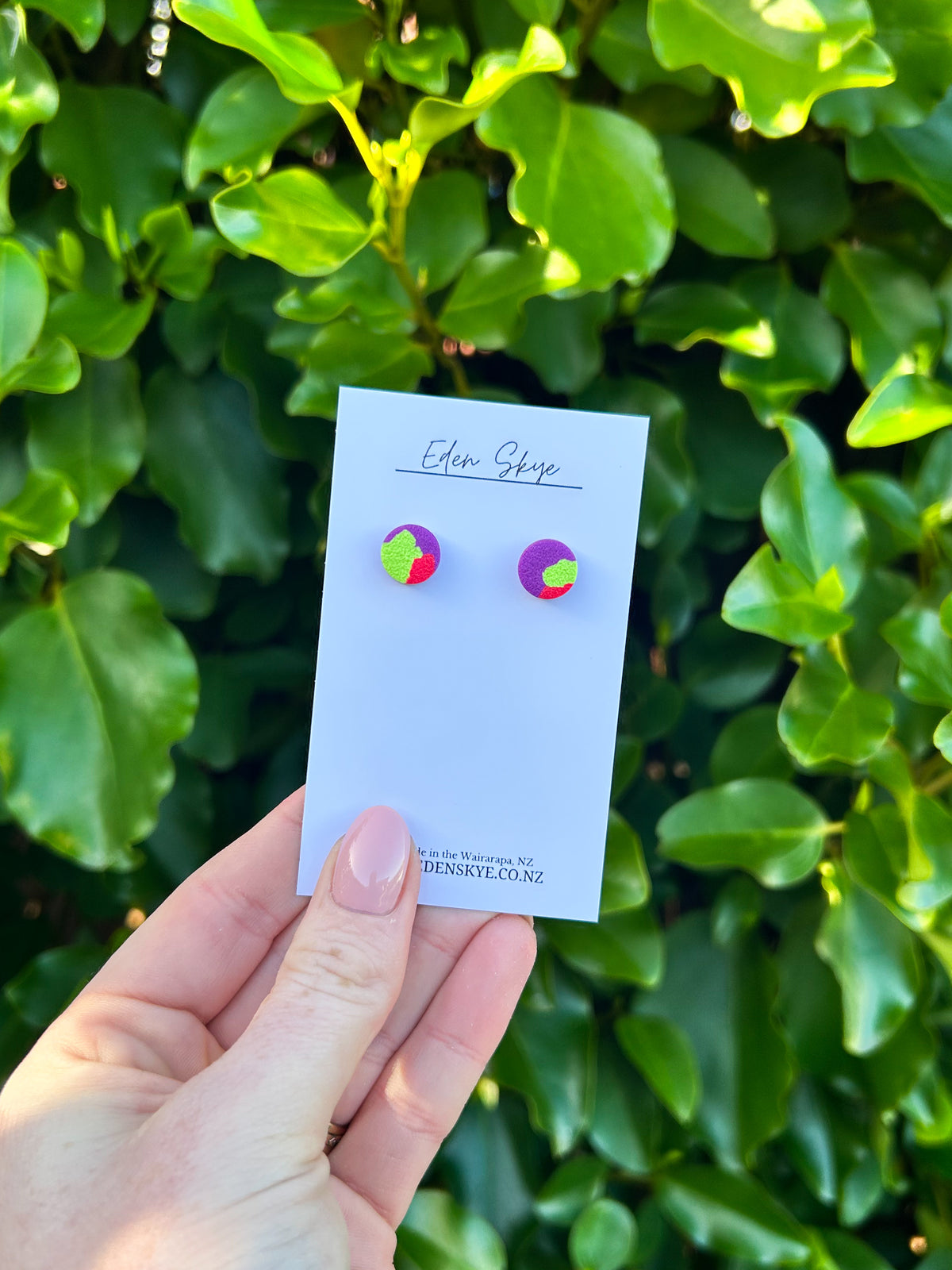 That 80’s Collections Leopard Studs