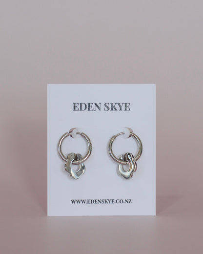 Polly Hoops - Silver