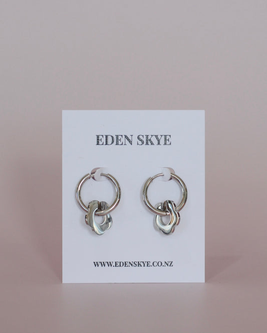 Polly Hoops - Silver