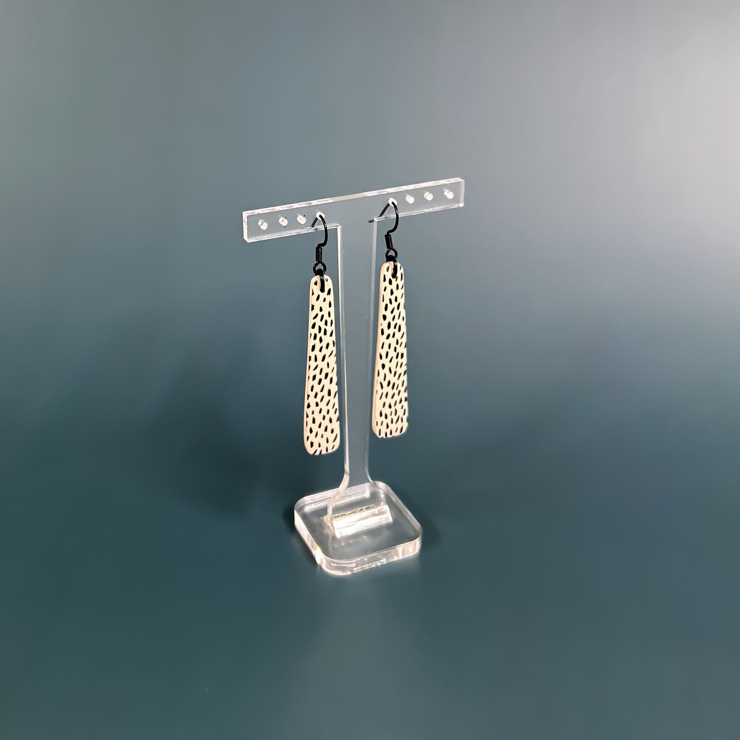 Geo Drop - SPECKLED / BONE