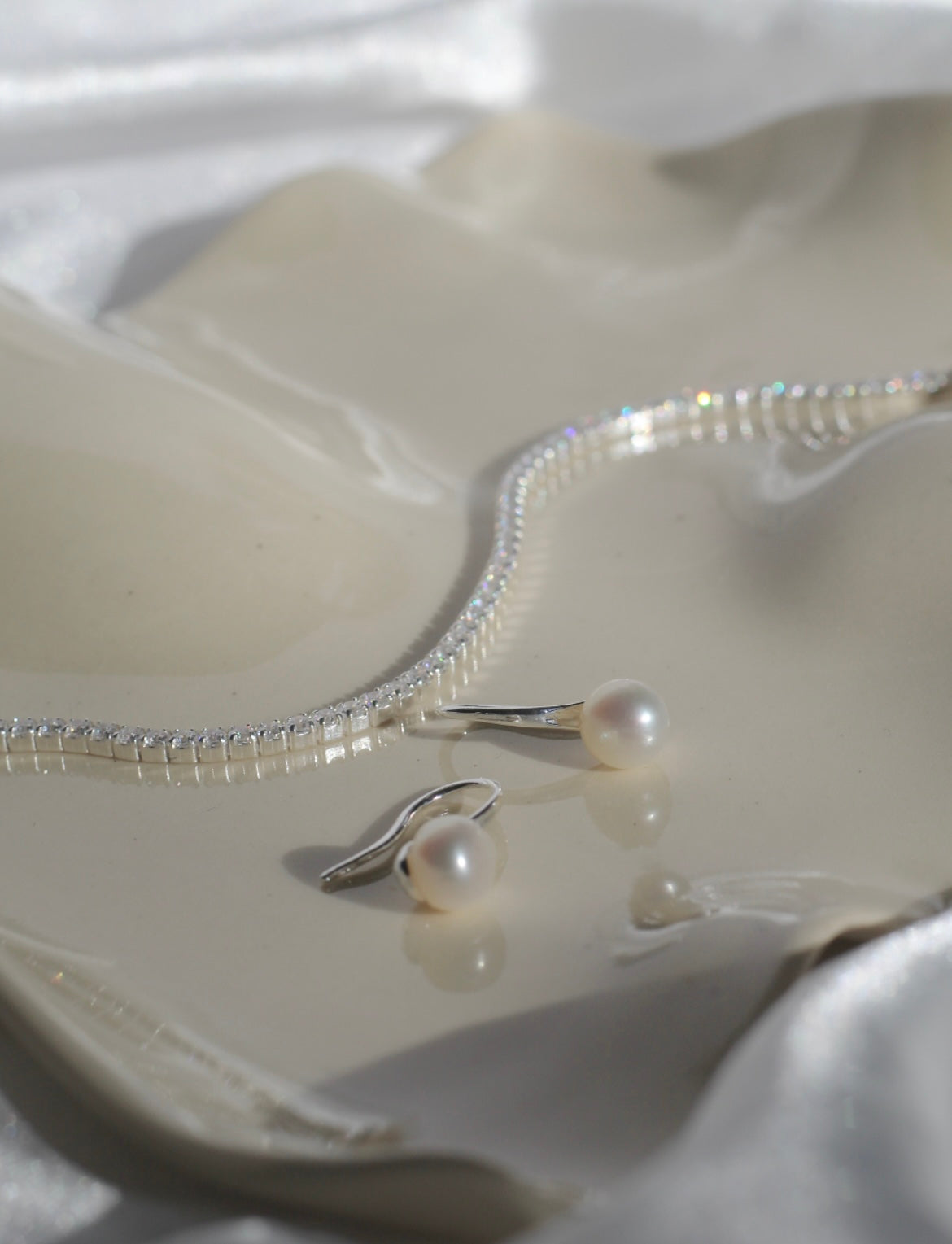 Aurora Freshwater Pearl Earrings